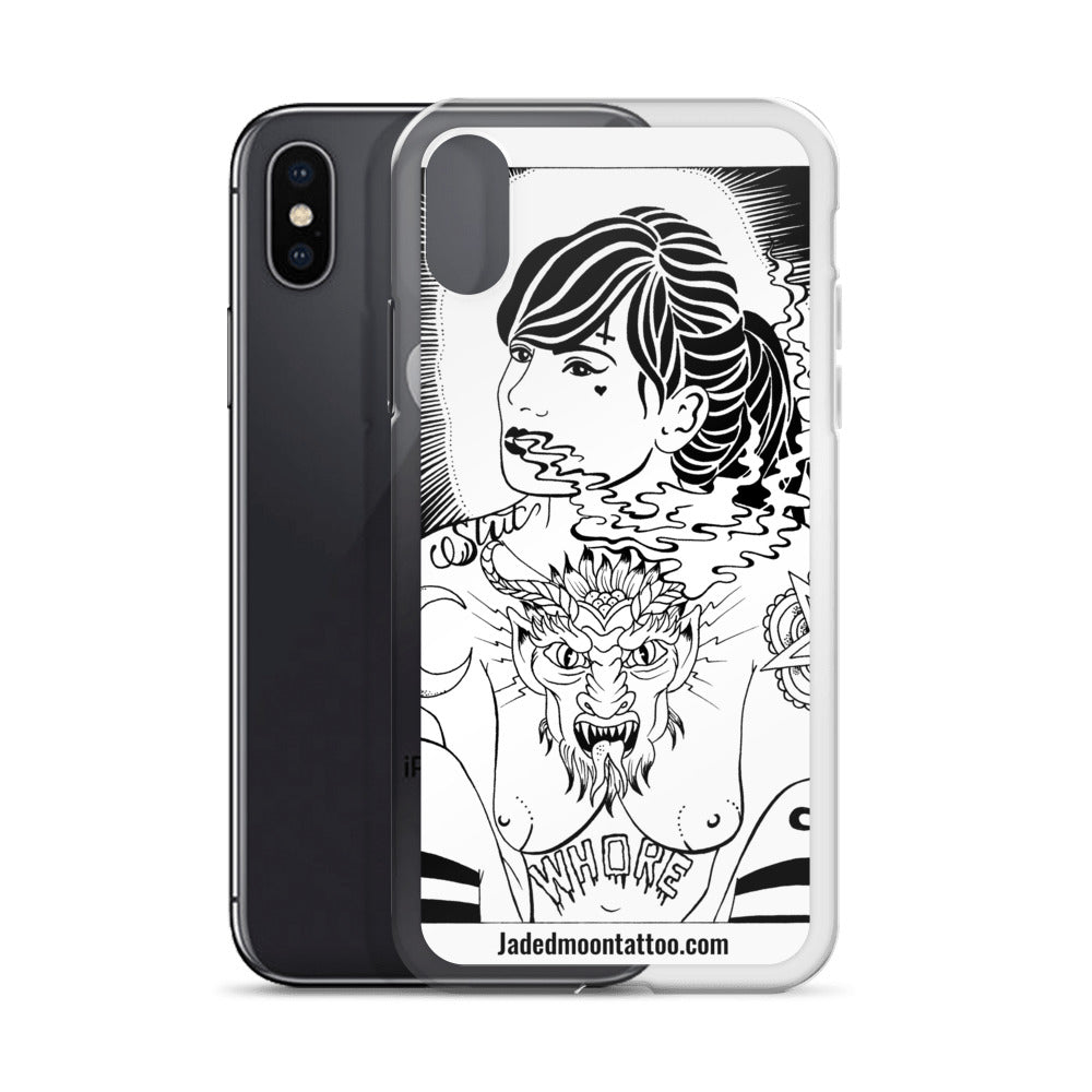 Whore iPhone Case