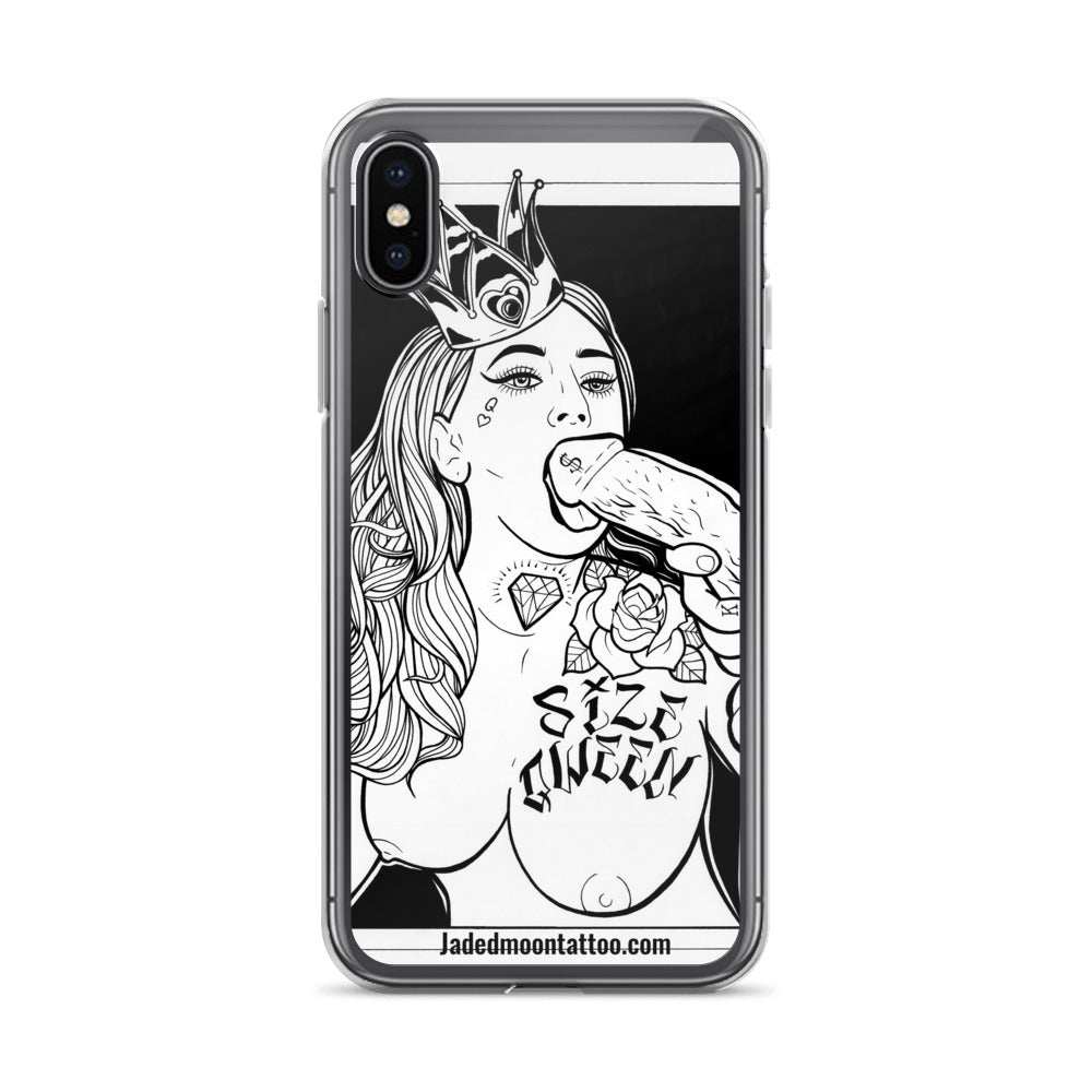 size qween iPhone Case