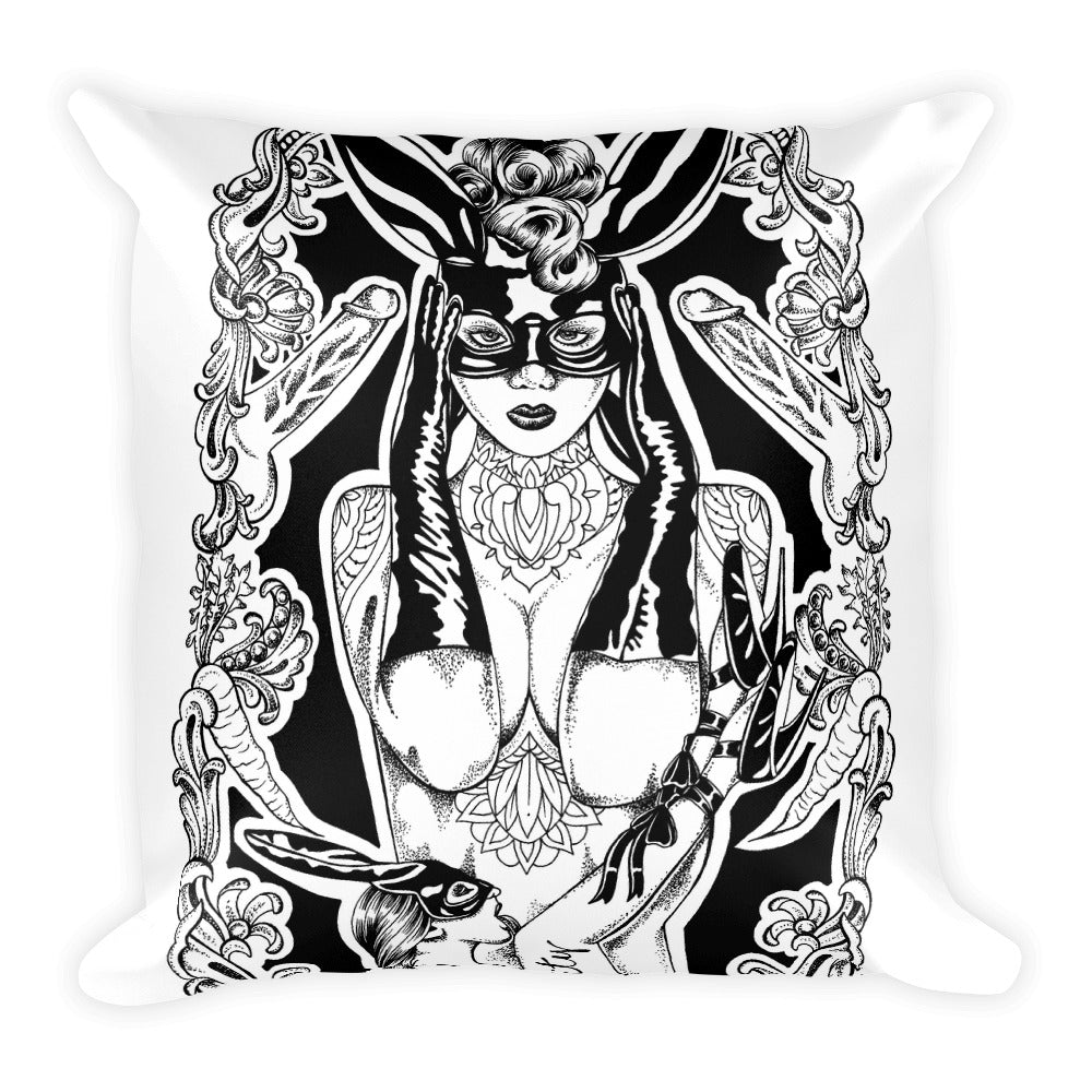 Beastiality Square Pillow