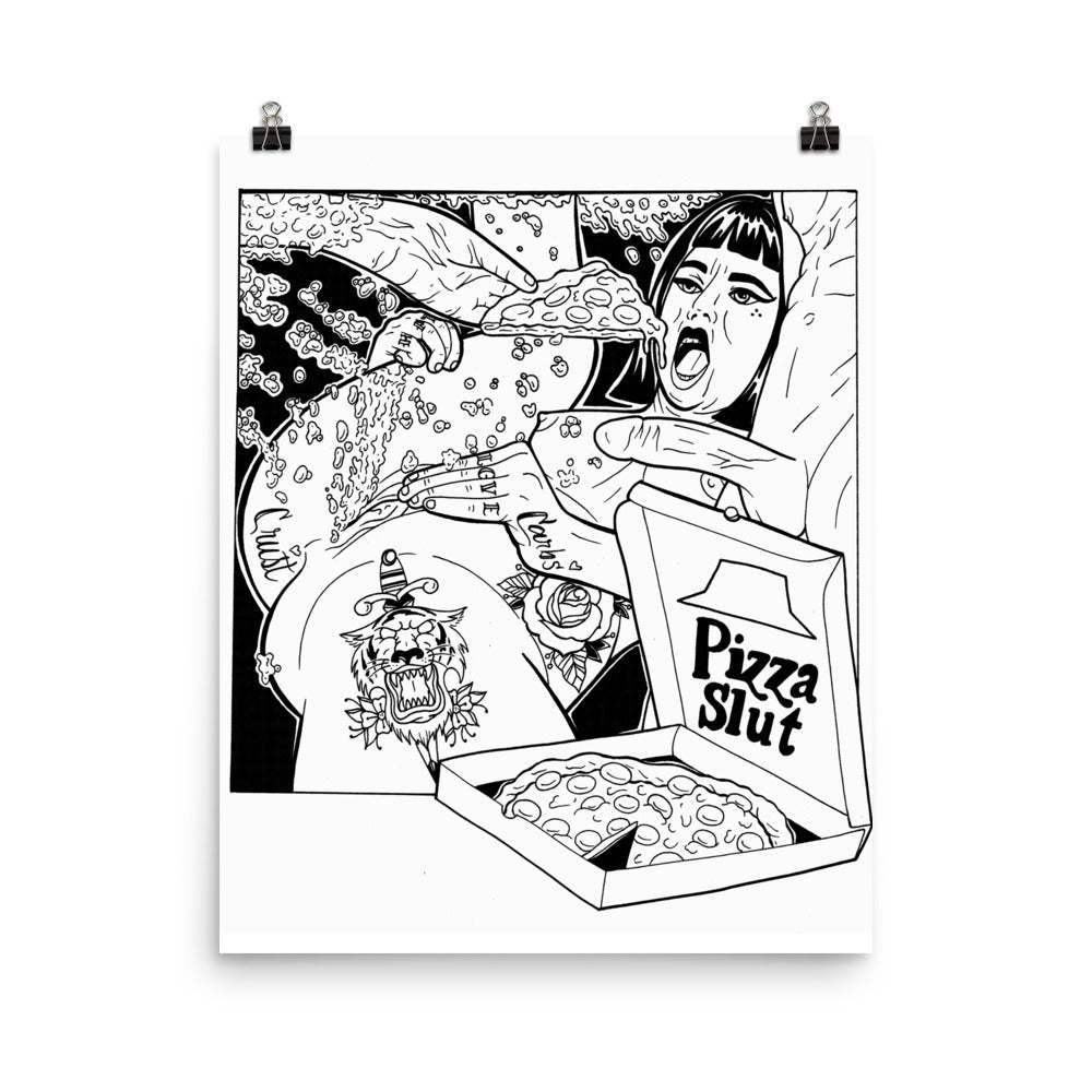 Pizza Slut Poster