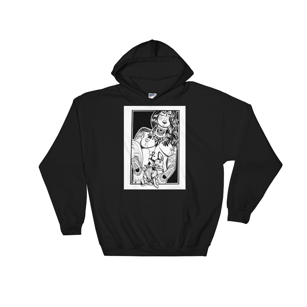 Pet my pussy Hooded Sweatshirt