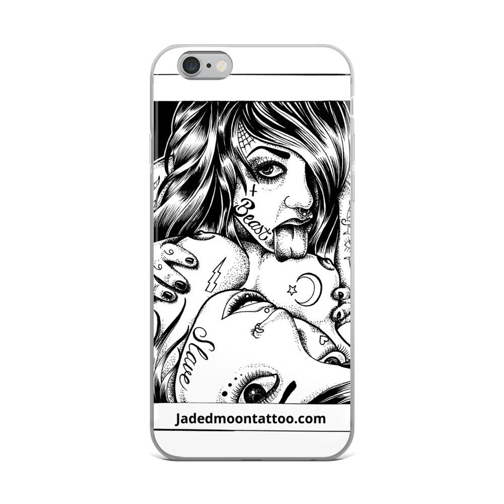 Chicks over dicks iPhone Case