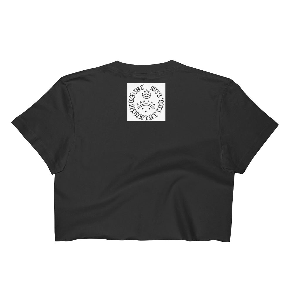 SKATE AND DESTROY Women's Crop Top