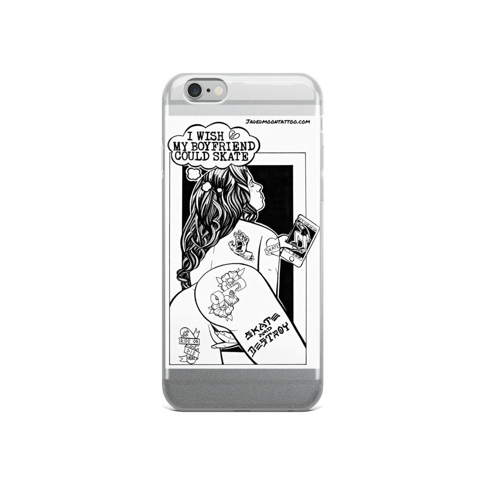 SKATE AND DESTROY iPhone Case