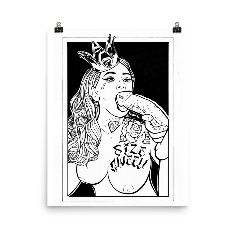 Size Queen Poster