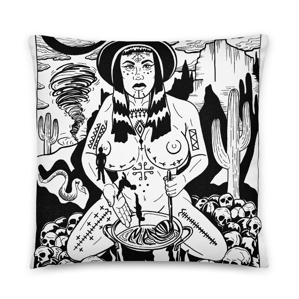 Man EaterBasic Pillow